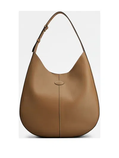 Tod's Di Shoulder Bag In Brown