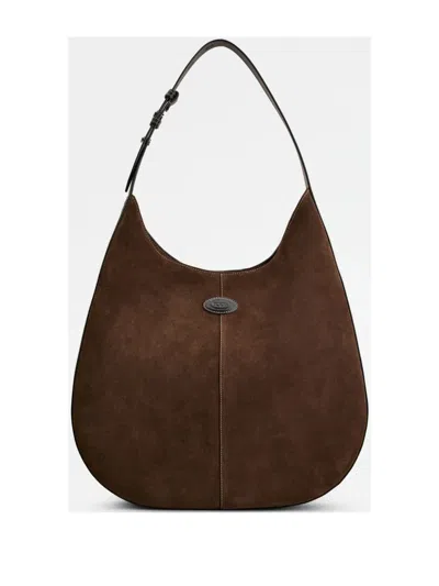 Tod's Di Shoulder Bag In Brown