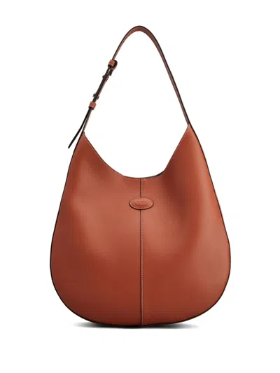 Tod's Di Shoulder Bag In Orange