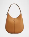 Tod's Brown Di Small Shoulder Bag In Cuoio