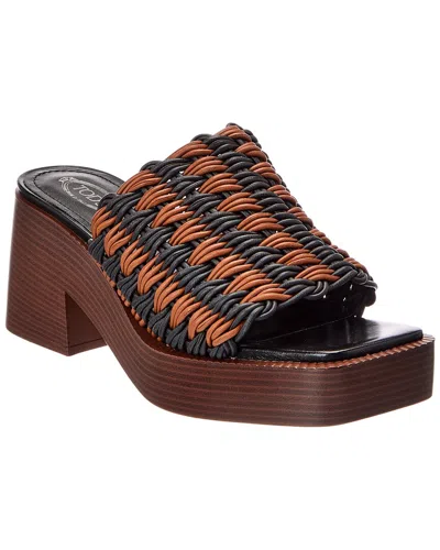 Tod's Mules Mit Blockabsatz In Brown