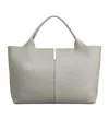 Tod's Double-handle Handbag In Gray