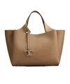 Tod's Double Handle Mini Shoulder Bag In Brown