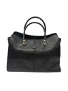 Tod's Double Handle Shoulder Bag In Black