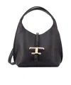 Tod's Double Handle Shoulder Bag In Black