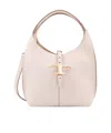 Tod's Double Handle Shoulder Bag In Nude