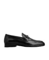 Tod's Logo-debossed Leather Penny Loafers In Black