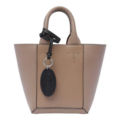 TOD'S TODS DOUBLE UP SHOPPING BAG