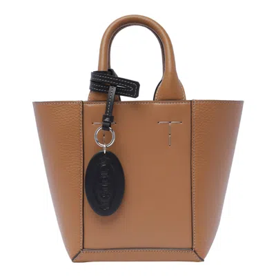 TOD'S TODS DOUBLE UP SHOPPING BAG