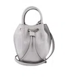 Tod's Buz Drawstring Mini Bucket Bag In Gray