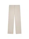 Tod's Drawstring Buttoned Trousers In Neutral