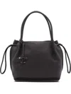 Tod's Drawstring Leather Tote Bag