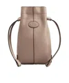 Tod's Drawstring Shoulder Bag In Brown