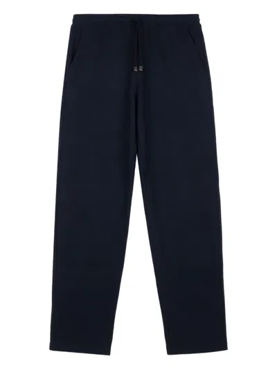 Tod's Drawstring-waist Track Pants In Blue