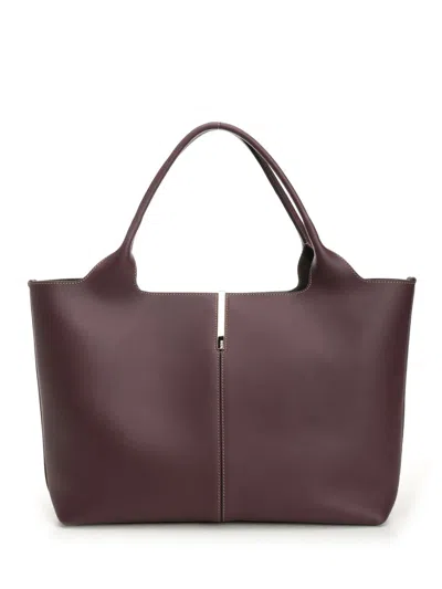 Tod's Ebr Shopping Medio-piccola Handbags Brown
