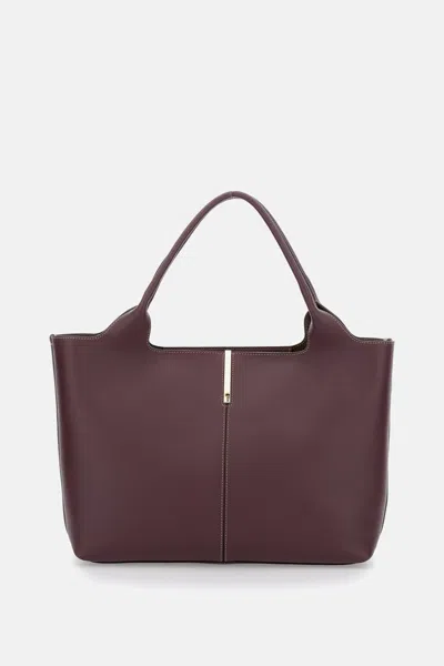 Tod's Ebr Shopping Medium-small In Brown