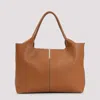 Tod's Ebr Shopping Tote Bag In Kenia Cacao