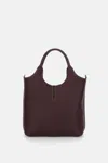 Tod's Ebr Small Two Handles In Brown