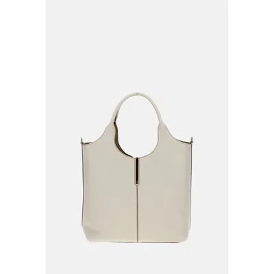 Tod's Tods Ebr Small Two Handles In White
