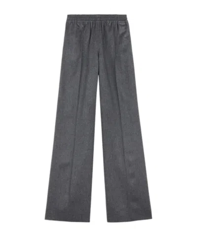 Tod's Elastic-waist Trousers In Gray