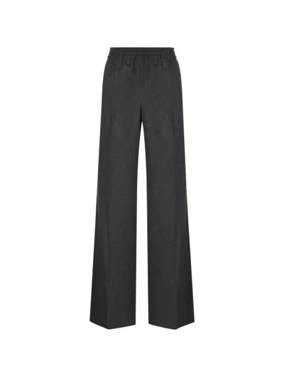Tod's Elasticated-waist Trousers In Gray