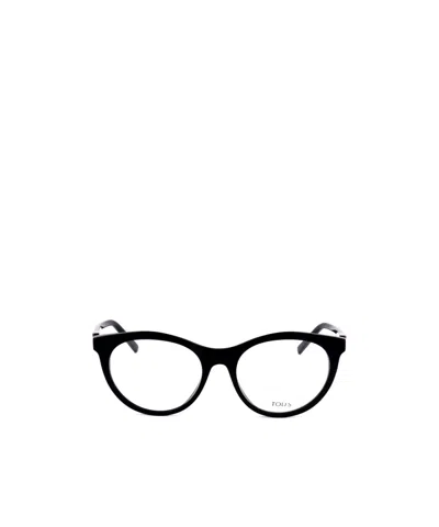 Tod's Elliptical Flat Mirror In Black