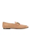 TOD'S ENGRAVED CHAIN-LINK LOAFERS