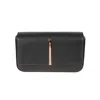 Tod's Di Folio Mini Leather Crossbody Bag In Black