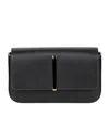 Tod's Di Folio Mini Leather Crossbody Bag In Black