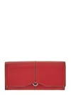 Tod's Wallet In Leather In Red