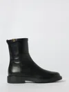 Tod's Flat Ankle Boot  Woman Color Black In Black