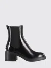 Tod's Leather Chelsea Boots In Black
