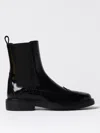 Tod's Flat Ankle Boot  Woman Color Black