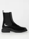 Tod's Black Leather Ankle Boots In Schwarz