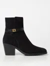 Tod's 65mm Logo-charm Ankle Boots In Schwarz