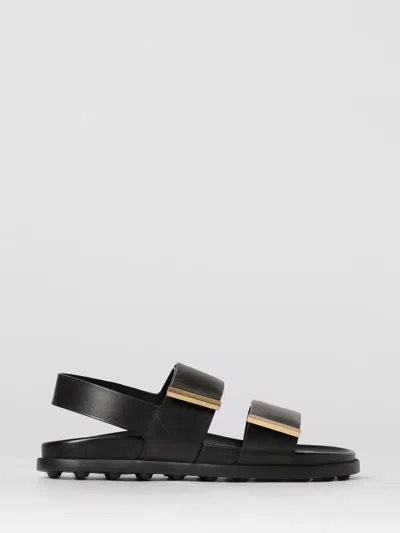 Tod's Flat Sandal  Woman Color Black
