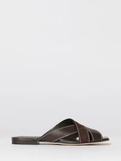 Tod's Flache Sandalen  Damen Farbe Braun In Brown