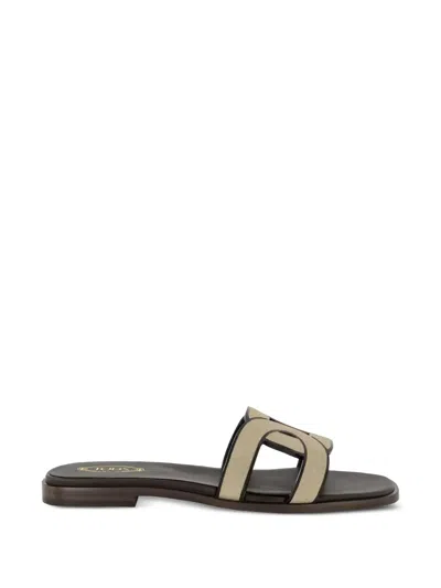 Tod's Flat Sandals In Multi