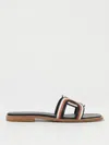Tod's Sandalo Cuoio 70k Catena Multicolor Sandal In Black