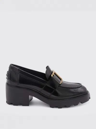 TOD'S LOAFERS TOD'S WOMAN COLOR BLACK,F78506002