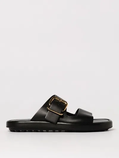 TOD'S FLAT SANDALS TOD'S WOMAN COLOR BLACK,423384002