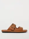 Tod's Flat Sandals  Woman Color Brown