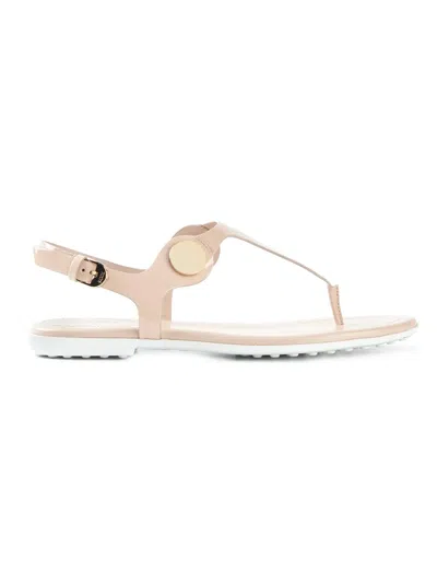 Tod's Flip Flop Sandals In Neutral