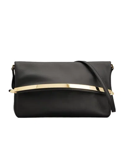 Tod's Flip Shoulder Bag In Black