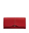 Tod's Wallet In Leather In Red