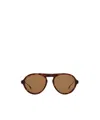 Tod's Round-frame Sunglasses In Black