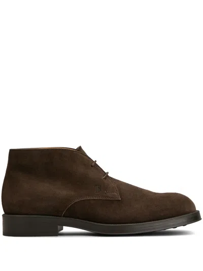 Tod's Formal Rubber Boot 75l In Brown