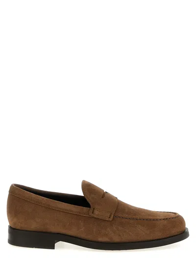 Tod's Formale Loafers In Brown