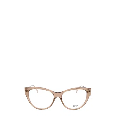 Tod's Full-frame Flat Mirror In Nude