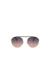 Tod's Full Frame Sunglasses In Nude